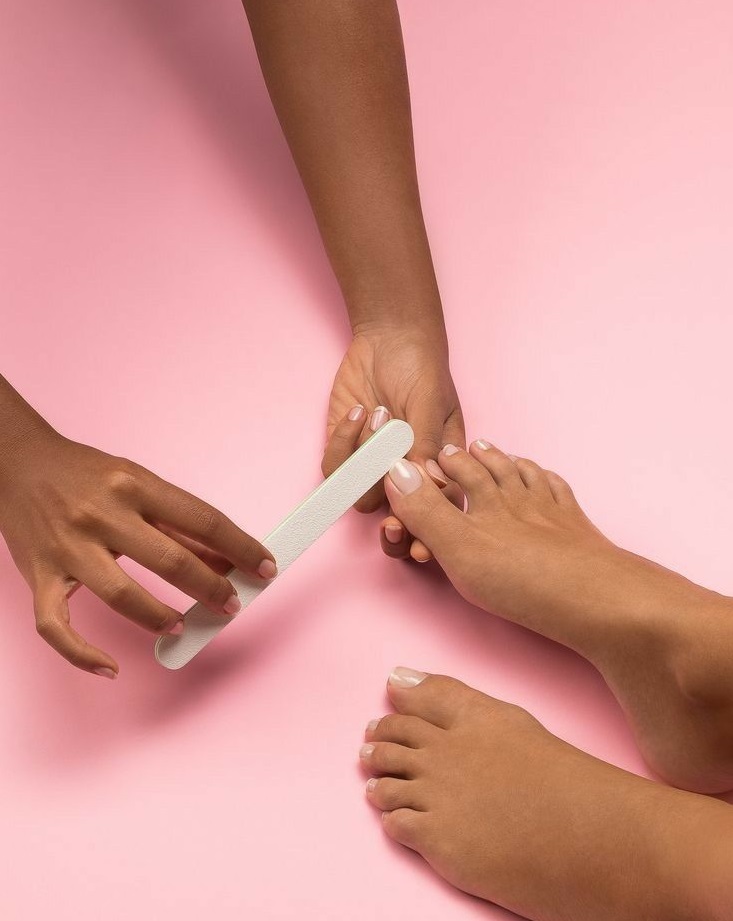 Spa Pedicure Service at Lucy Nails